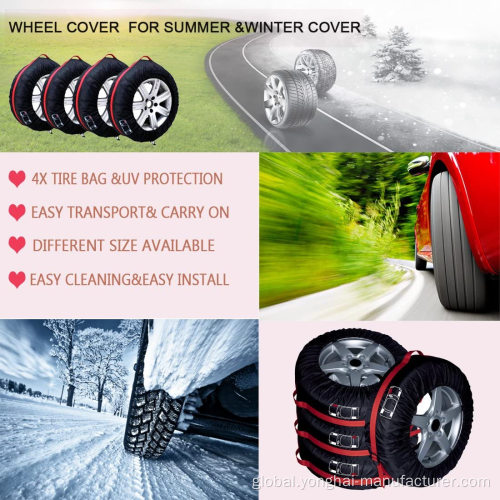 Tire Bag With Handle Car tire storage bag vehicle wheel protection Factory